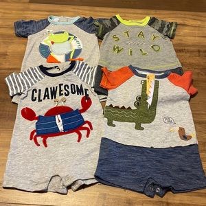 Mud Pie 9-12 months romper lot (4)